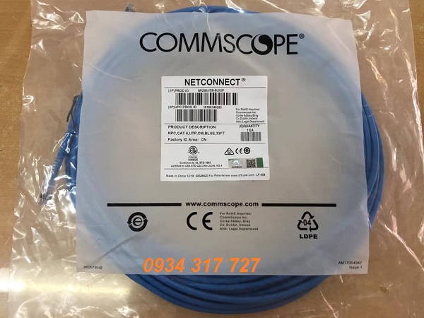 Dây patch cord comsmcope 